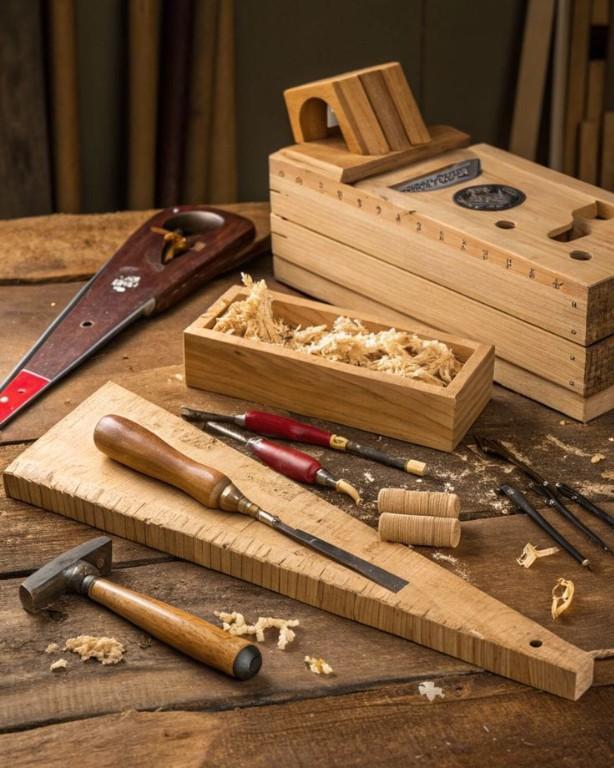Woodworking Essentials Toolbox & Tools - in Pakistan - Image 1