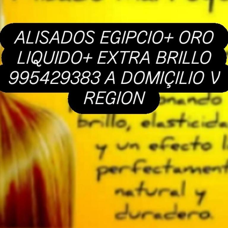 ALISADOS EGIPCIOS+ORO LIQUIDO A DOMICILIO CON VENTILADOR en Chile - Imagen 3
