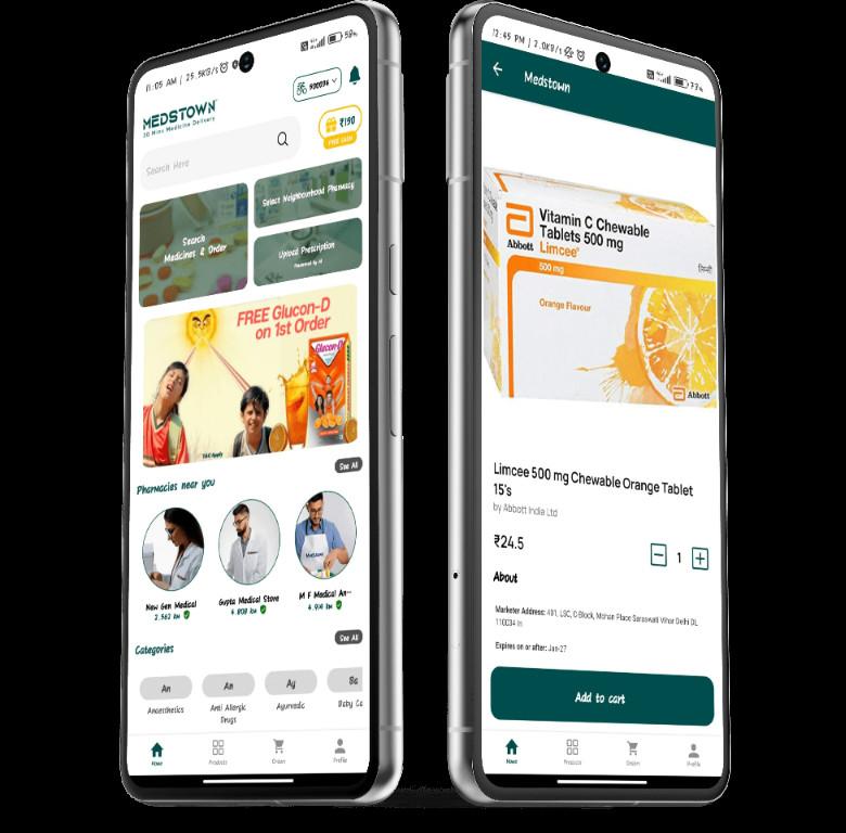 Online fastest medicine delivery app in Mapple Inn Hyderabad - Image 1