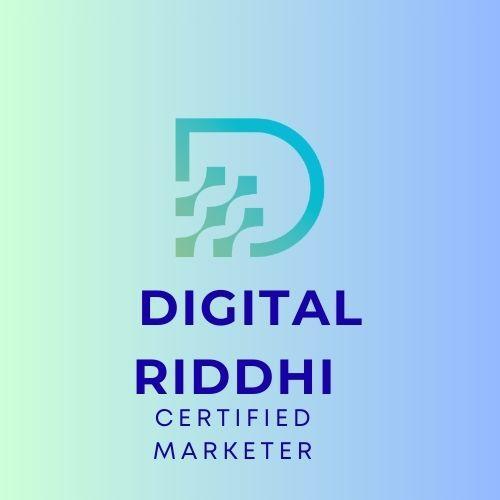 digital Riddhi prem Sharma is a certified digital marketer in Mu in Mumbai - Image 1