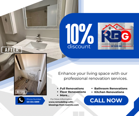 Remodeling With Blessings From God INC in Palm Bay - Image 2