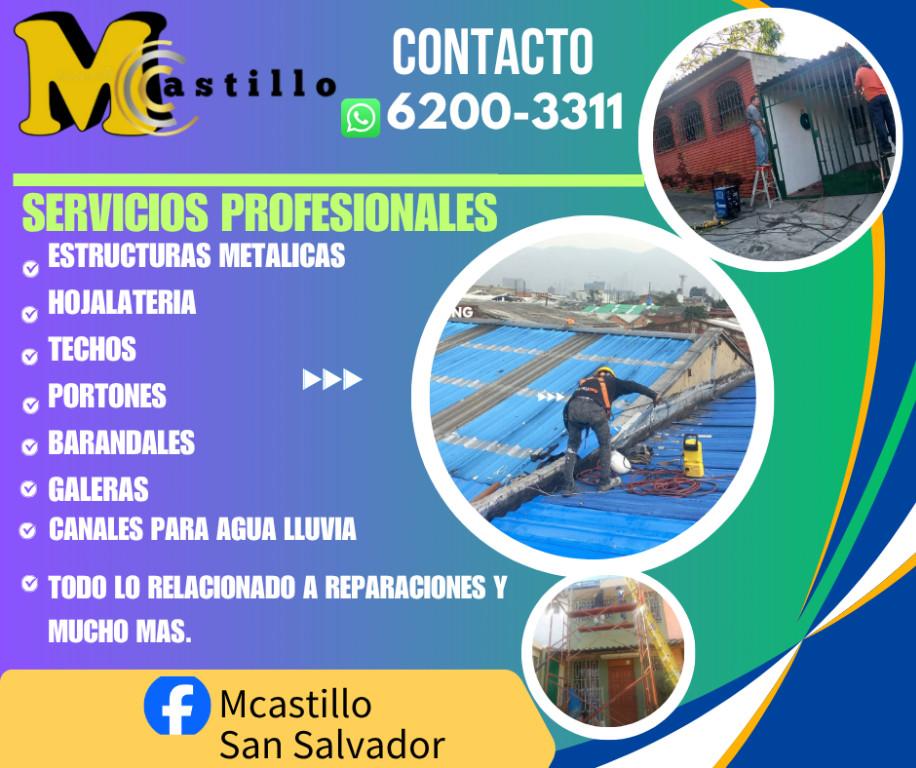 Cambio y Reparacion de techos, portones y mas. en San José Villanueva - Imagen 2