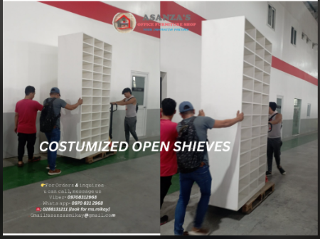 COSTUMIZED OPEN DISPLAY SHIEVES RACK/CABINET in Pasig - Image 6