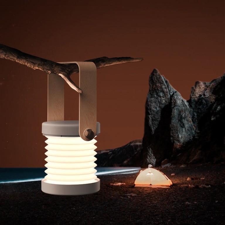 Foldable LED Night Light – USB Rechargeable Touch Dimmable Lamp in Singapore - Image 1