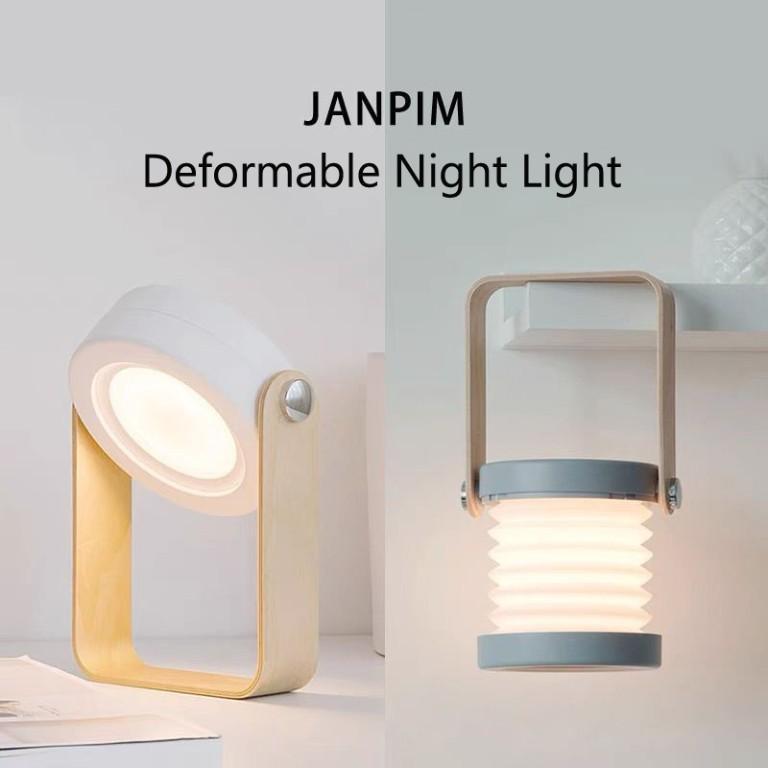 Foldable LED Night Light – USB Rechargeable Touch Dimmable Lamp in Singapore - Image 2