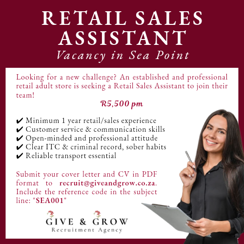Retail Sales Assistant in South Africa - Image 2