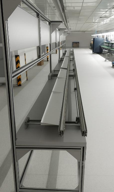 MI Line Module – 2.4 Mtr | Industrial PCB Assembly Conveyor Syst in Faridabad - Image 2