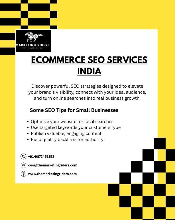eCommerce SEO Services India | The Marketing Riders in Atāwa - Image 1
