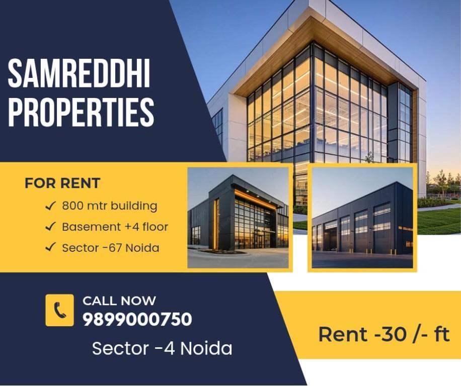 FOR RENT 800 MTR BUILDING in Noida - Image 1