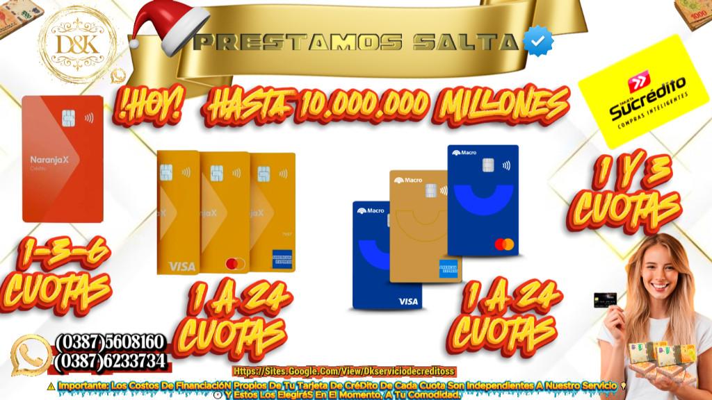 PRESTAMOS SALTA DYK - Prestamos Salta D&K en Ciudad Celina - Imagen 6