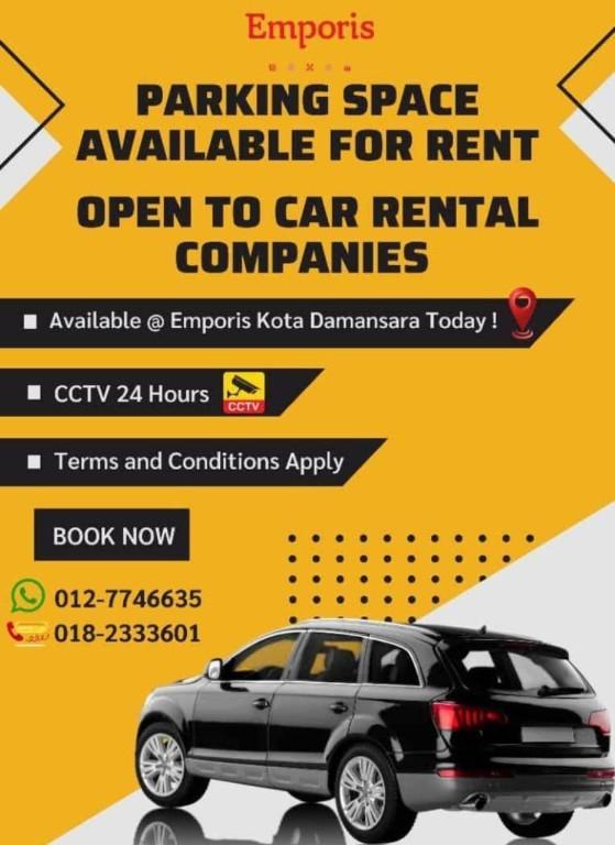 Parking Space Available for Rent in Kuala Lumpur - Image 1