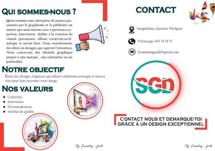 SARA GRAPHICS DESIGN services de Conception graphique au Cameroun - Photo 2