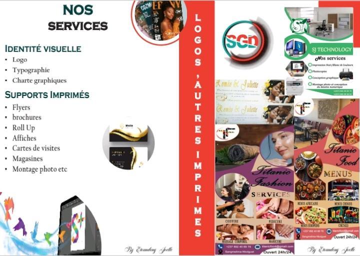 SARA GRAPHICS DESIGN services de Conception graphique au Cameroun - Photo 5