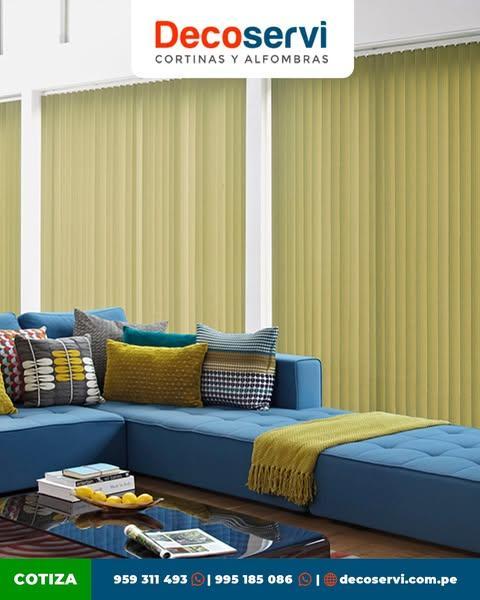 DECOSERVI ESPECIALISTAS EN CORTINAS, ROLLERS Y ALFOMBRAS en Lima - Imagen 2