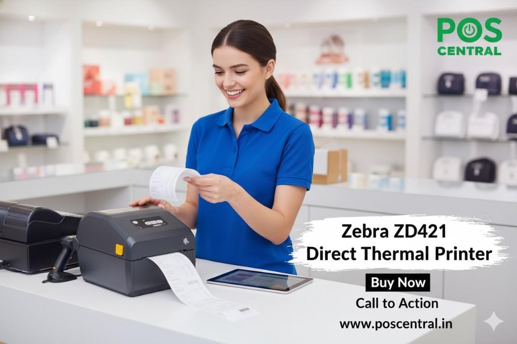 Buy ZD421 Desktop Printer – Fast & Reliable Printing Solution in India - Image 2