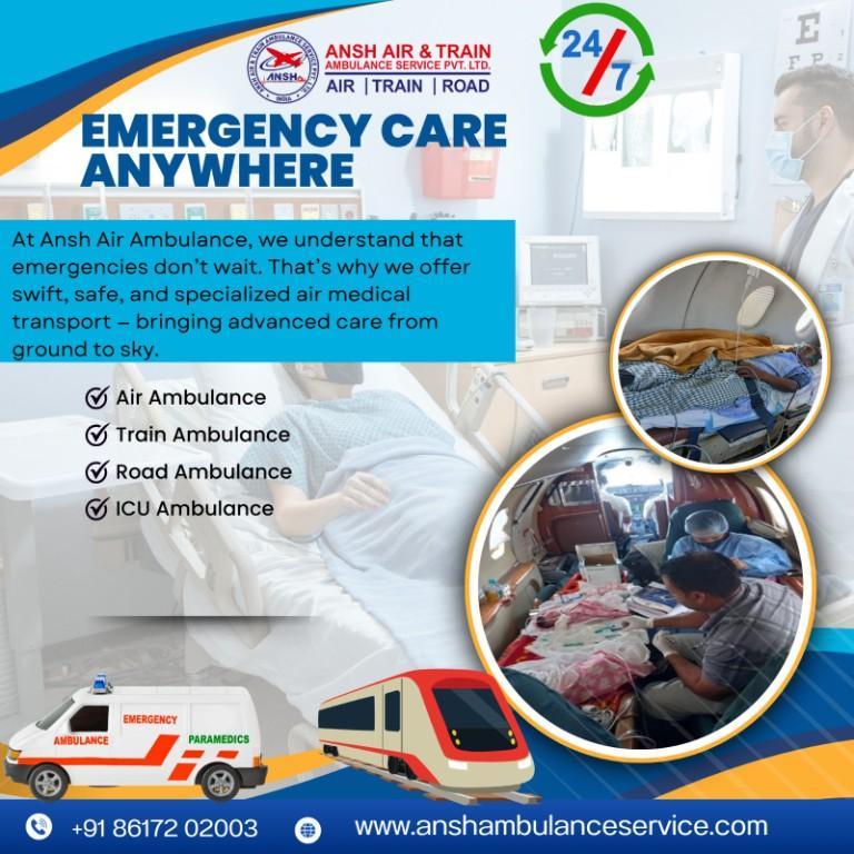 Our Assistance In Ansh Air Ambulance Services In Chandigarh Is R in Kharar - Image 1
