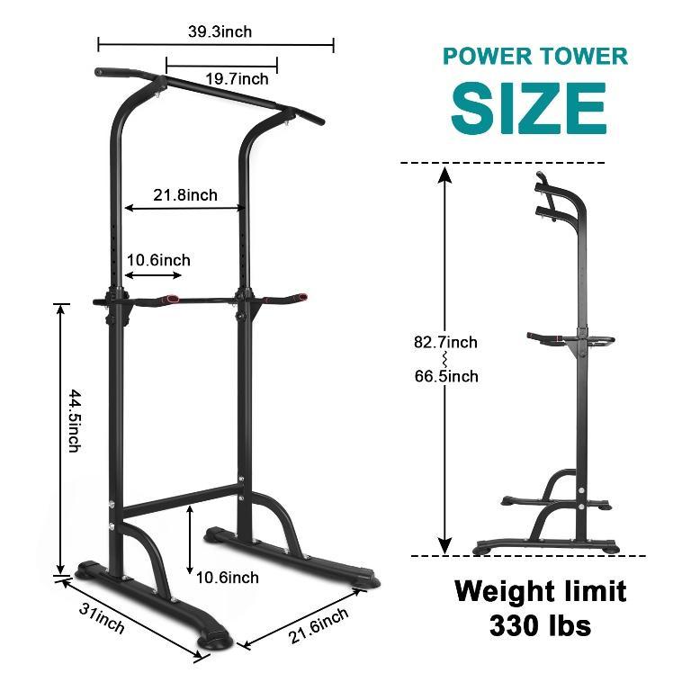 Power Tower – Multifunktionale Parallel- & Pull-Up Bar in Deutschland - Bild 3