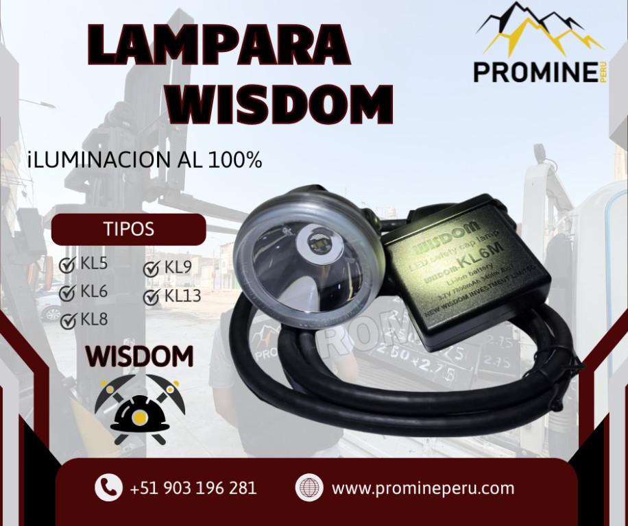 LÁMPARA MINERA WISDOM – ALTA ILUMINACIÓN Y RENDIMIENTO en Perú - Imagen 1