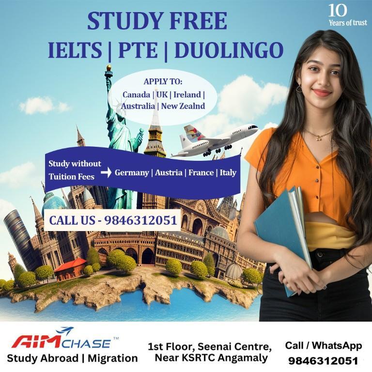 STUDY IELTS FOR FREE in Angamāli - Image 1