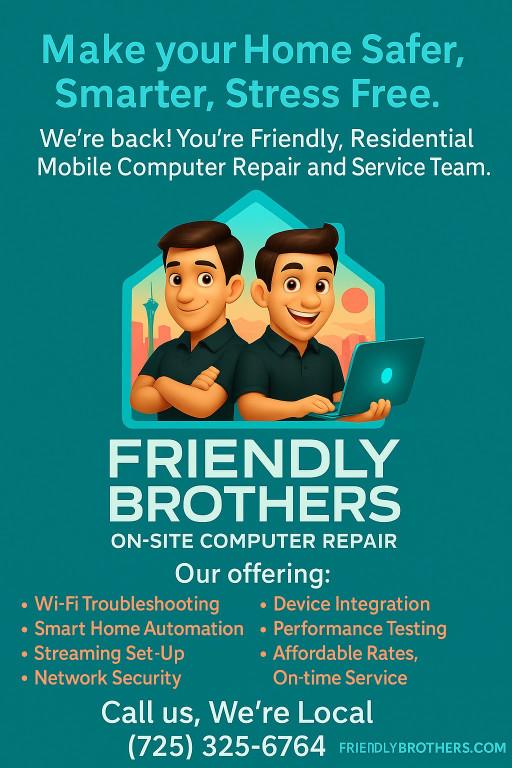 Reliable On-Site Tech Help Friendly Brothers Computer Services in Spring Valley - Image 3