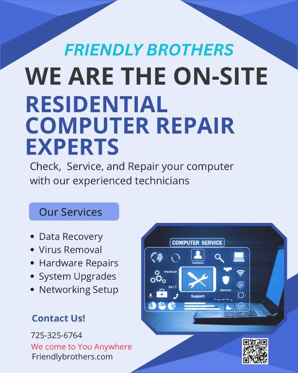 Reliable On-Site Tech Help Friendly Brothers Computer Services in Spring Valley - Image 6