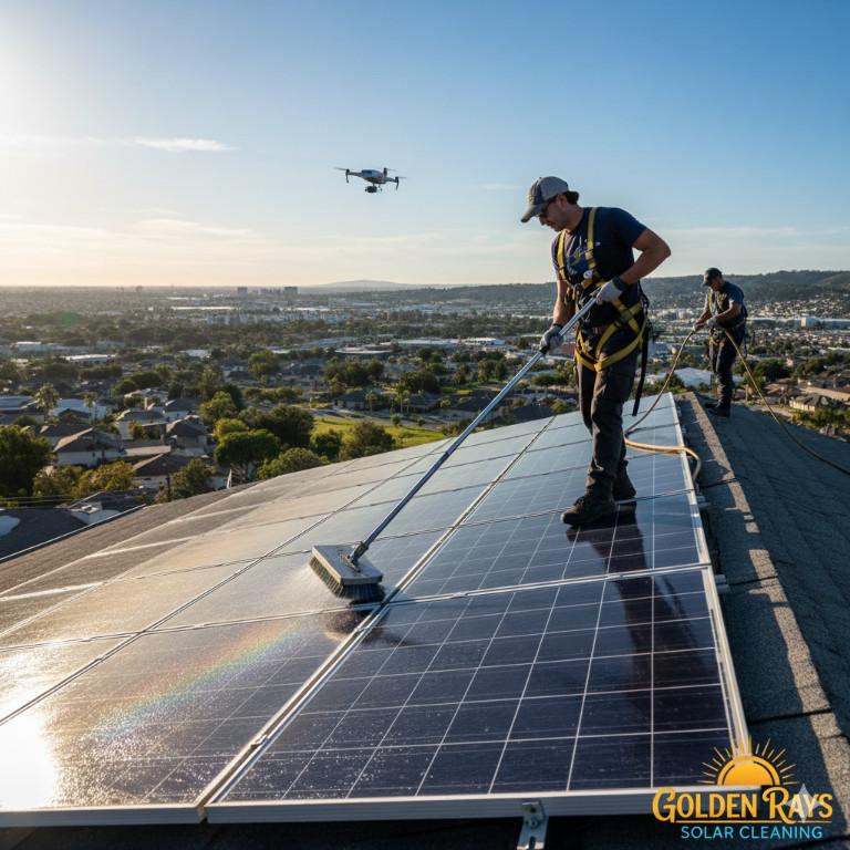 Solar Panel Cleaning Service | Golden Rays Solar Cleaning in United States - Image 1