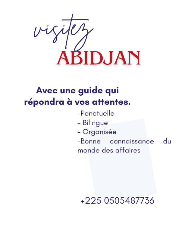 Guide accompagnateur pour touristes à Abidjan - Photo 1