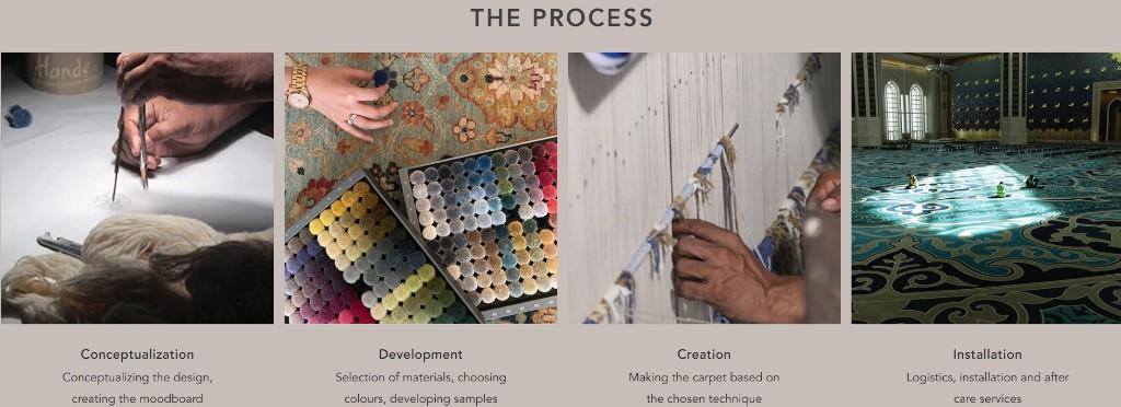 Order Designer Handmade Carpet – Premium Texture & Stylish Look in India - Image 1