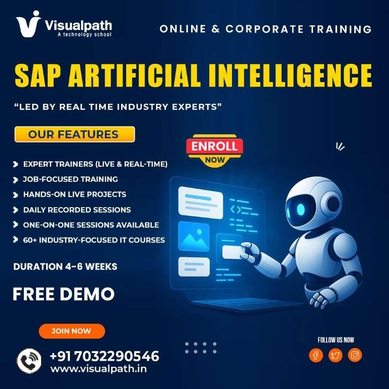 Best SAP AI Training SAP AI Online Training - visualpath in Alwal - Image 1