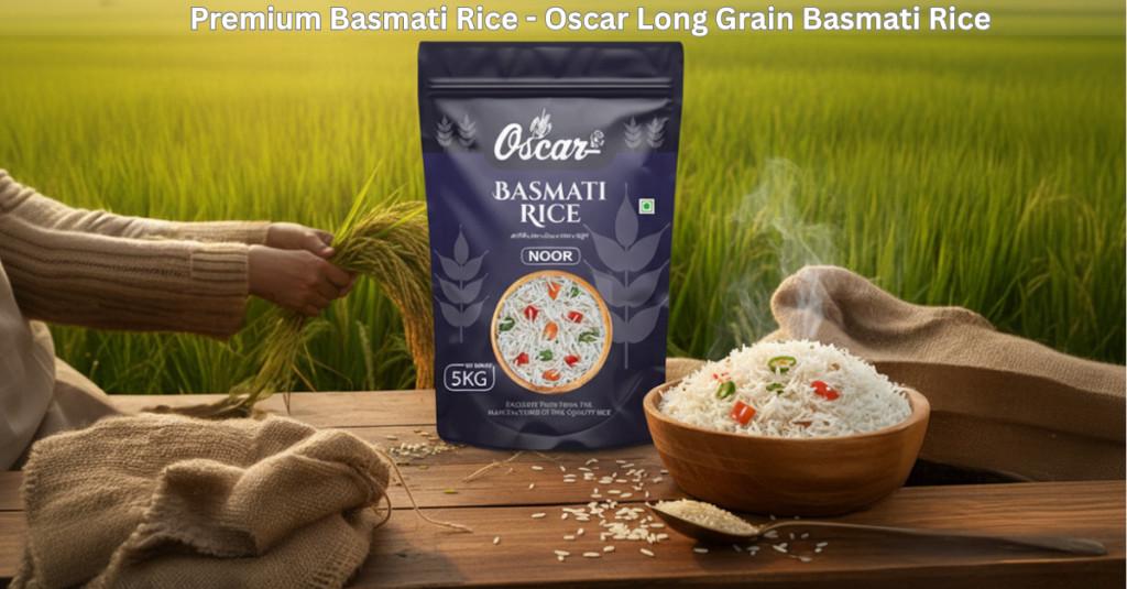 Premium Basmati Rice - Oscar Long Grain Basmati Rice in India - Image 1