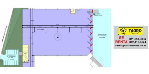 NAVE INDUSTRIAL EN RENTA EN HUINALA en Huinalá - Imagen 1