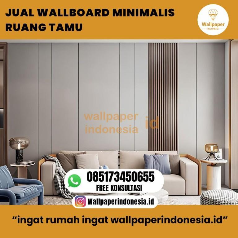 JUAL WALLBOARD MINIMALIS RUANG TAMU in Indonesia - Image 1