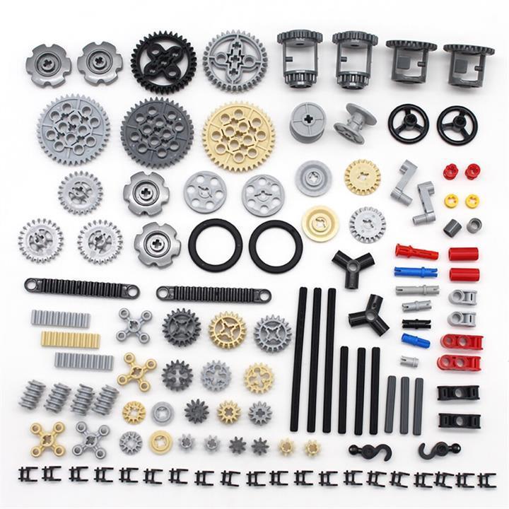 116pcs Technic Tech Accessories Set 9686 Gear Axle Pin … in Seaton - Image 1