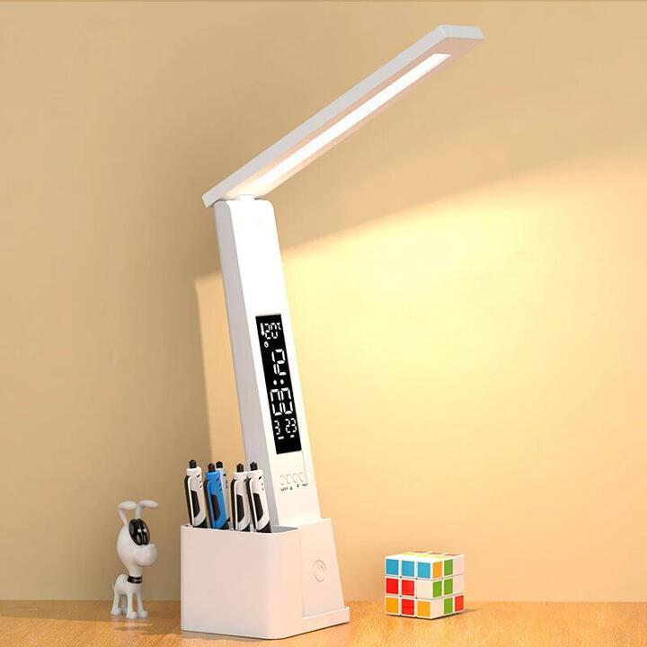 USB LED Desk Lamp Dimmable Touch Control with Calendar … in Australia - Image 1