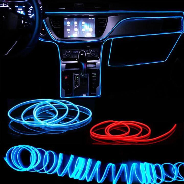 5M USB Car Atmosphere Light LED Light Bar Atmosphere Light … in Coolum Beach - Image 1