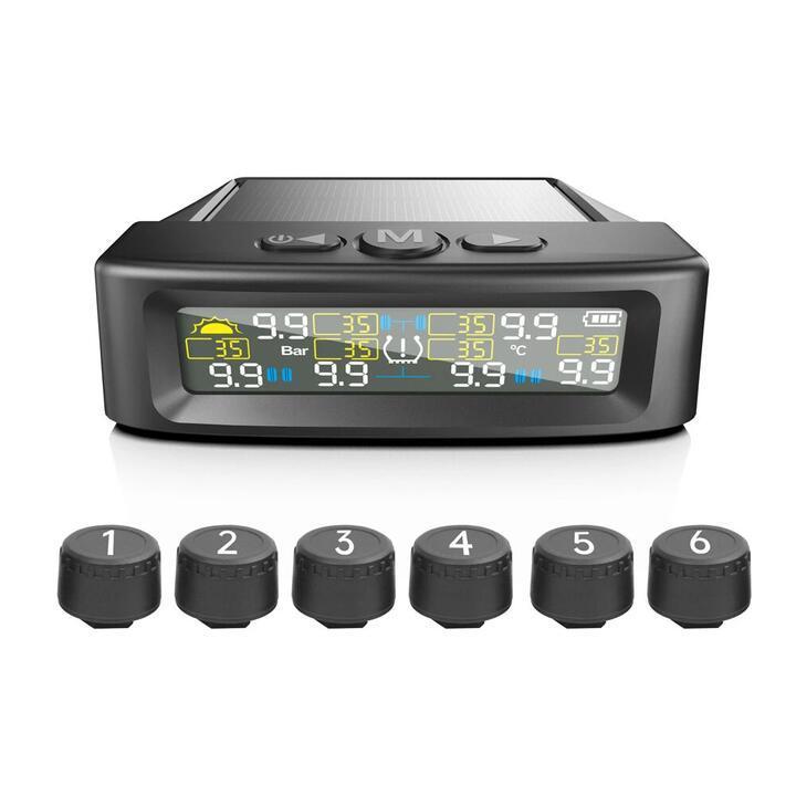 Solar Car TPMS Tire Pressure Monitoring System Automatic … in Braddon - Image 1