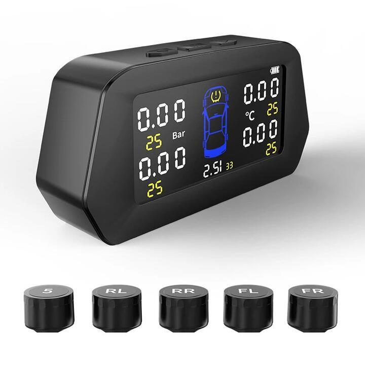 Solar Powered Tire Pressure Monitoring System Car TPMS With … in Newcastle - Image 1