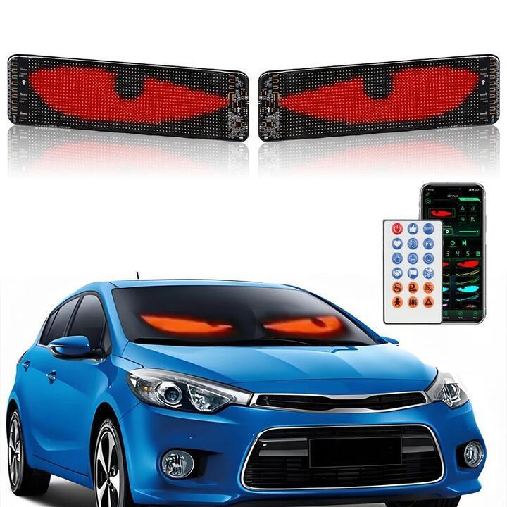 2PCS Devil Eyes Lights APP Control LED Display USB Flexible … in Greater Geelong - Image 1