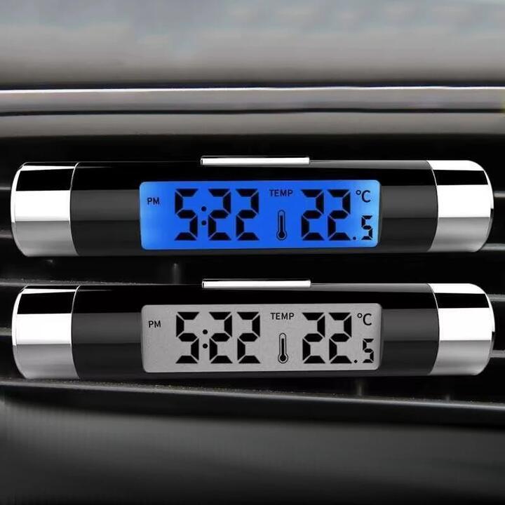 Car Air Outlet Thermometer Time Display High Precision … in Coolum Beach - Image 1