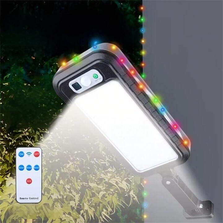 LED Motion Sensor Solar Wall Light with 15M LED String … in Australia - Image 1