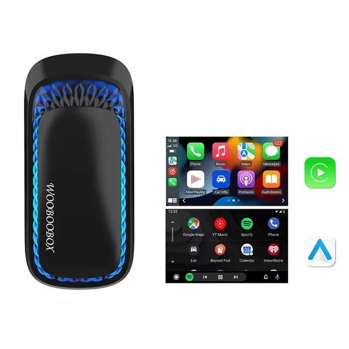 Wooboobox Z1RGB Wireless Carplay Android Auto Adapter Smart … in Braddon - Image 1