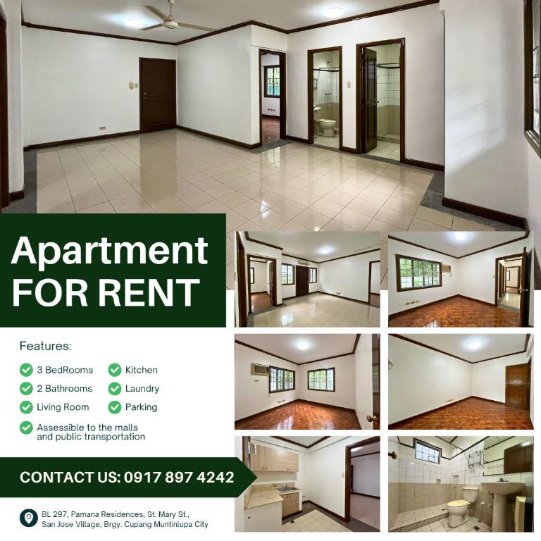 APARTMENT FOR RENT IN ALABANG MUNTINLUPA in Philippines - Image 1