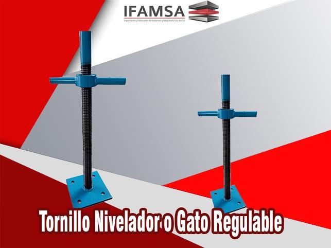 GATO REGULABLE PARA ANDAMIO en México - Imagen 1