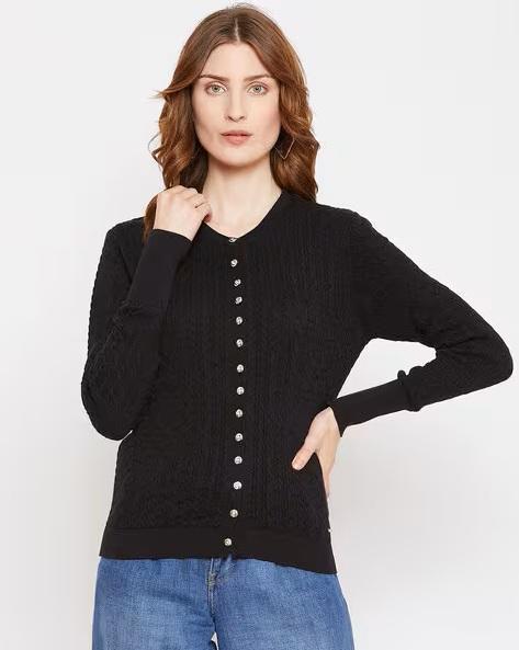 Button-down Raglan Sleeves Pullover in Delhi - Image 1