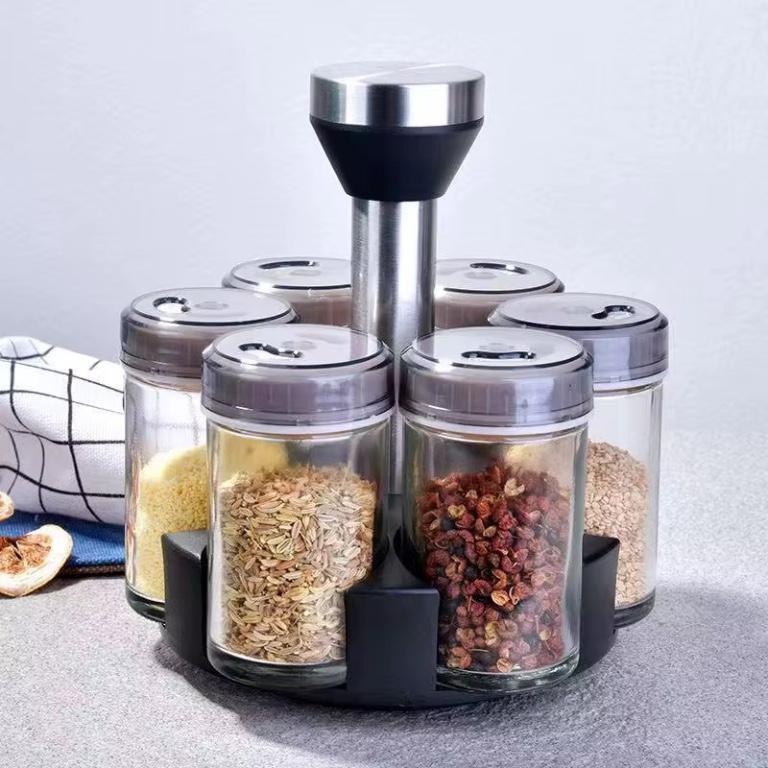 Ensemble de Pots à Épices Rotatif SPICE RACK SET en Côte d’Ivoire - Photo 2