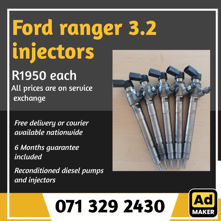 FORD RANGER 3.2 INJECTORS in Witbank - Image 1