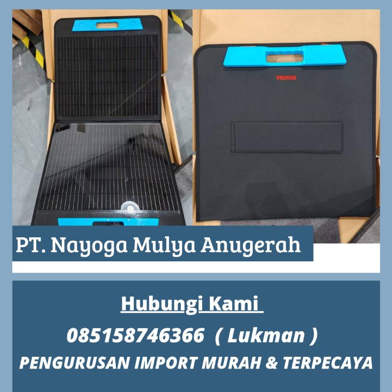 Forwarder Import Portable Solar Panel in Indonesia - Image 2