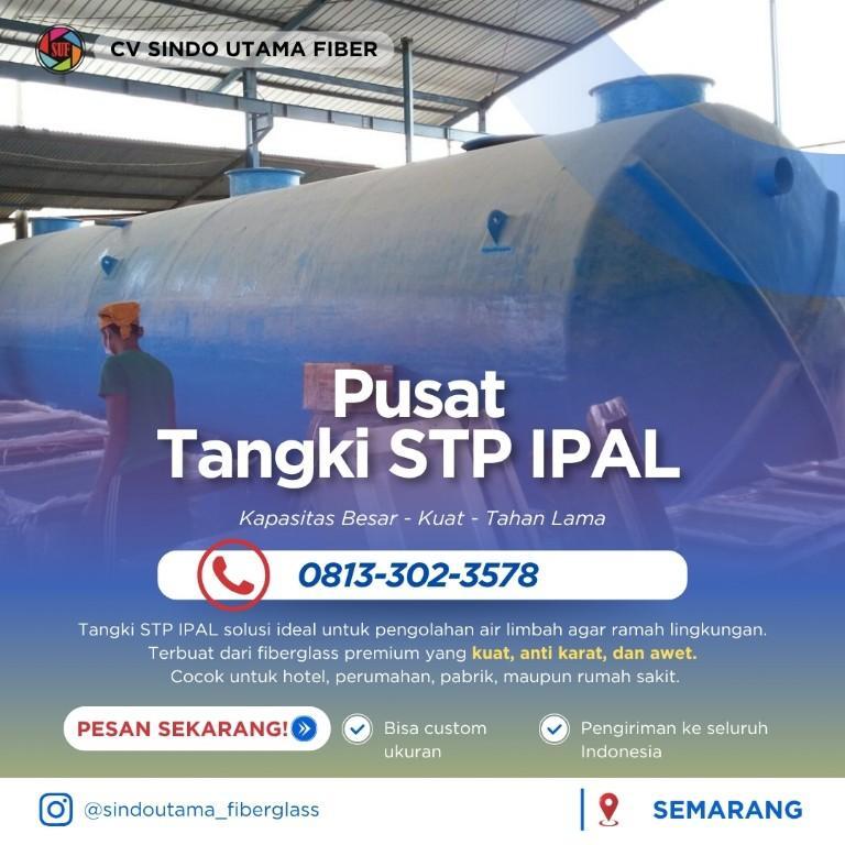 Tangki STP IPAL Fiberglass Tahan Lama di Semarang | WA 0813-302 in Semarang - Image 1