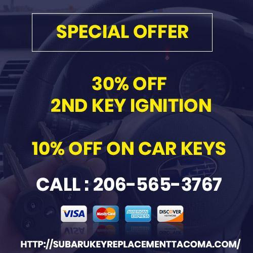 Subaru Key Replacement in Seattle - Image 1
