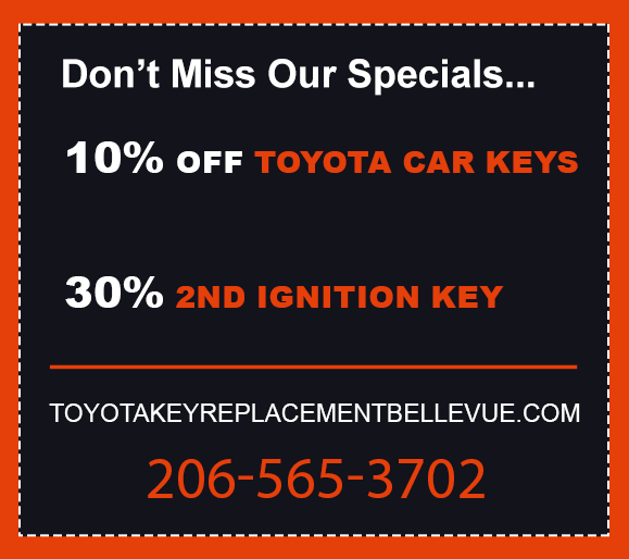 Toyota Key Replacement in Bellevue - Image 1